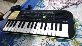 How to play happy birthday tune on Casio sa-47