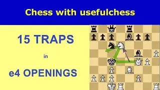 15 Chess traps in e4 openings