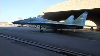 IRAN AIRFORCE IRIAF MIG29 Footage , MIG29 LANDING , LOW PASS ، جنگنده ی میگ۲۹ نیروی هوایی ارتش