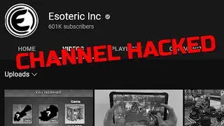 MY CHANNEL ESOTERIC INC GOT HACKED, NEED HELP! (Pixel Gun 3D)