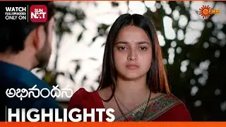 Abhinandana - Highlights of the day | Watch full EP only on Sun NXT | 28 Jan 2026 | Gemini TV