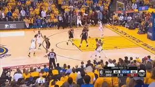 Kevin Durant&rsquo;s Calf Sprain injury during this play! Game 5 Rockets vs Warriors