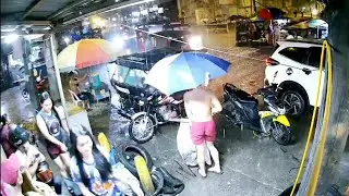 Livecam4k | Heavy Rain at Night Agdao Street, Davao City | Philippines 🇵🇭 4k