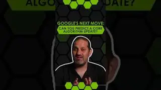 Predicting Google Algorithm Updates