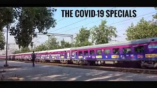 The COVID-19 Special Trains | Ashram Special & Ajmer Jan Shatabdi Special | Deserted Palam Station