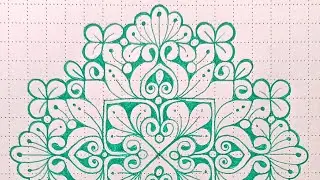 Easy mandala art for beginners 🪄