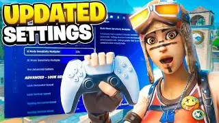 *NEW* BEST Controller SETTINGS + Sensitivity in Chapter 7 Season 1 🎮 ( Fortnite Reload Gameplay)