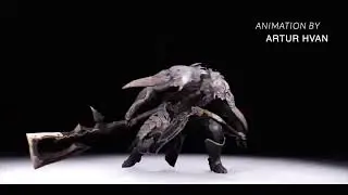 Orc Axe Hit Whoosh Re Sound Design