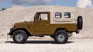 This Restored 1981 Toyota Land Cruiser FJ43 is Ready for the Copperstate Overland Rally