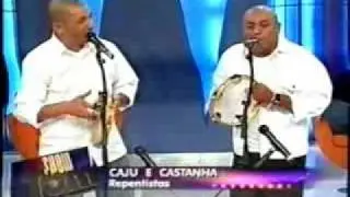 CAJU E CASTANHA NO SHOW DO TOM