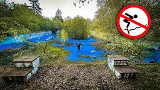 &Uuml;BER 22 JAHRE VERLASSEN - XXL Schwimmbad im Wald gefunden!
