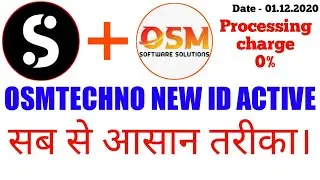 Osmtechno + CoinSwitch ID Activation process | How to id active osmtechno |Processing fees 0% || TLA