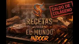 Caldo de Col&aacute;geno / BONE BROTH / KNOCHENBR&Uuml;HE Recetas para el Mundo Sudgrill Indoor #caldodehuesos