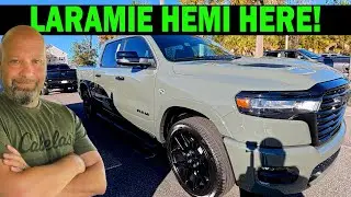 Обзор Ram Laramie 2026 года с двигателем HEMI: внутри и снаружи.