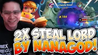NANAGOD LAGI AJA JAGOANNYA JEK, 2X STEAL LORD + GENDONG META KENYA !! - Mobile Legends