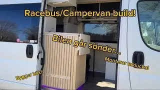 Racebus/Campervan del 6 Bygger k&ouml;ket och monterar taklucka!