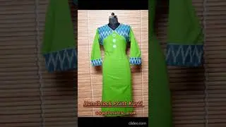 Handblock Print Kurti | Regular Wear Kurti | Sangisathi