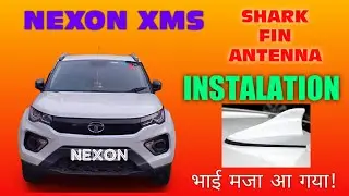 NEXON XMS 2021 SHARK FIN ANTENNA INSTALATION || Step by Step Instalation in hindi || #mdpowercar