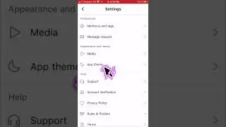 How to turn on dark mode UpScrolled #shorts #tutorial #tech
