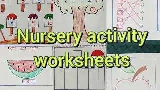 Activity for nursery class/Nursery class activity/Preschool Activity Fine Motor Skill