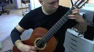 Carcassi Study (Etude) op 60 no 7 in A minor