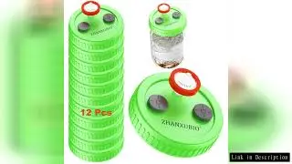 Liquid Culture Lid Wide Mouth 86mm Food Grade Cultivation Lid with PTFE Membrane & Self Healing Inje