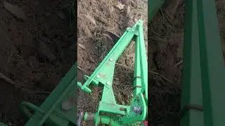 The first plowing of rye with a Polish plow