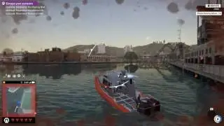 WATCH DOGS 2 POLICE CHASE!! (ESCAPING BOUNTY HUNTER)