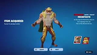Meowtooth Skin Showcase - Fortnite Item Shop