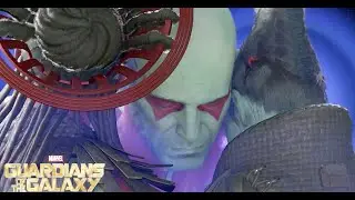 Drax Freed From The Promise - Marvel's Guardians of the Galaxy Game (#GoTG Cutscene)