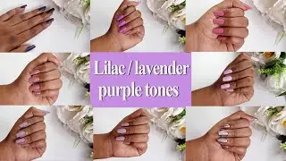 Lilac/Lavender/Purple Nail polishes | Pastel shades Nail Paints | Nykaa & Swiss Beauty