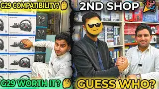 Logitech G29 Full Compatibility & Best Price Deal 💸 | With Shifter | New Shop Reveal 🎊#g29 #logitech