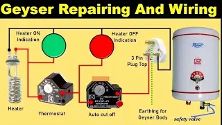 geyser wiring connection.