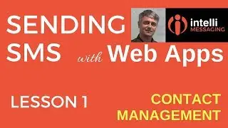 Send SMS via Web App | Contact Management