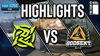 The PLAYOFFS begin! - Ninjas in Pyjamas vs. Godsent - IEM Winter 2021 Official Highlights