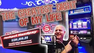 My BEST NIGHT EVER in Vegas! ✦ 100K INSANE JACKPOT! ✦ Rewind Slot Play | The Big Jackpot