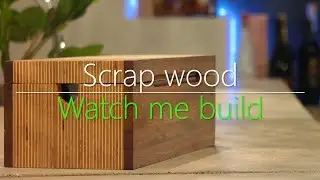 Box made from scrap wood