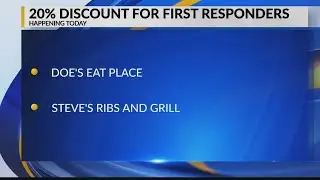 Discount for First Responders