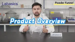 Labasics Durable Glass Powder Funnel &ndash; Heat-Resistant & Precise Pouring! 🧪✨