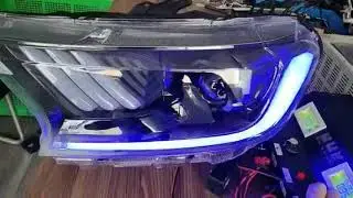 Ford endeavour led headlights mustang style