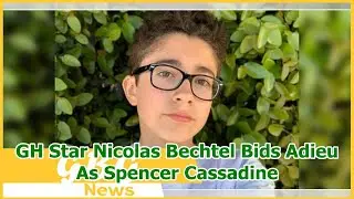 GH Star Nicolas Bechtel Bids Adieu As Spencer Cassadine