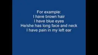 Learn Hindi Lesson 10 - I have blue eyes
