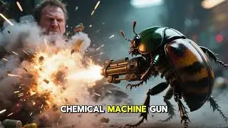 Bombardier Beetle - The Natural Ancestor Of Chemical Weapons.