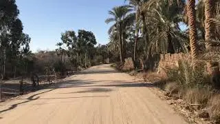 طريق شارع الدكرور واحة سيوة Dakrour Siwa Oasis Egypt