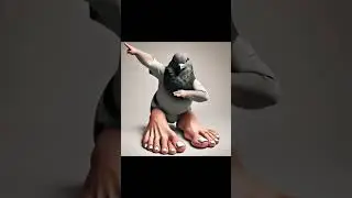 Pigeon dance with big feet?🤔🤔 #brainrot #funny #ai #shorts #pigeons