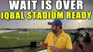 PAK vs SA 1st ODI 2025 | Iqbal Stadium Faisalabad All Set | Fans&rsquo; Excitement at Peak!