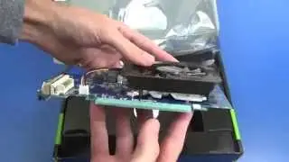 Gigabyte GeForce GT420 (GV-N420-2GI) - распаковка