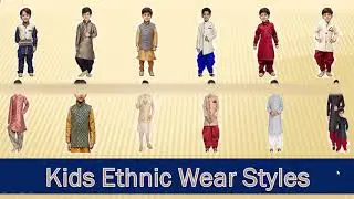 Kids Ethnic Wear Styles | Kurta and Dhoti Pant | Sherwani Kurta Pyjama| Fashions Denim Dress | Anand