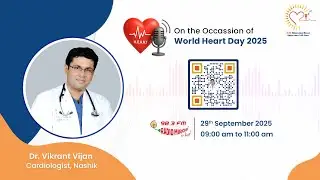 HEART HEALTH | Dr. Vikrant Vijan | Cardiologist in Nashik | World Heart Day 2025 | Radiomirchi
