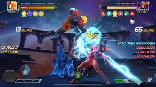 Misi&oacute;n 4 Sue&ntilde;os Rotos ROMPETRONOS CosmicGhostRider VS Lady DeathStrike | Marvel Contest Of Champions